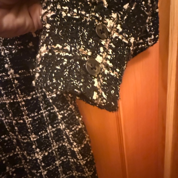 Abercrombie & Fitch Oversized Tweed button-down Shacket - Picture 5 of 6